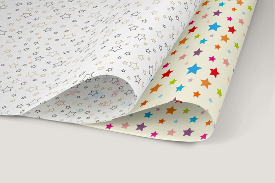 Custom Color Gold Packaging Shoe Recycled Clothing Foil Garment Lamination Printing Christmas Tissue Paper