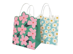 Custom Print Shopping Handle Kraft Paper Bag