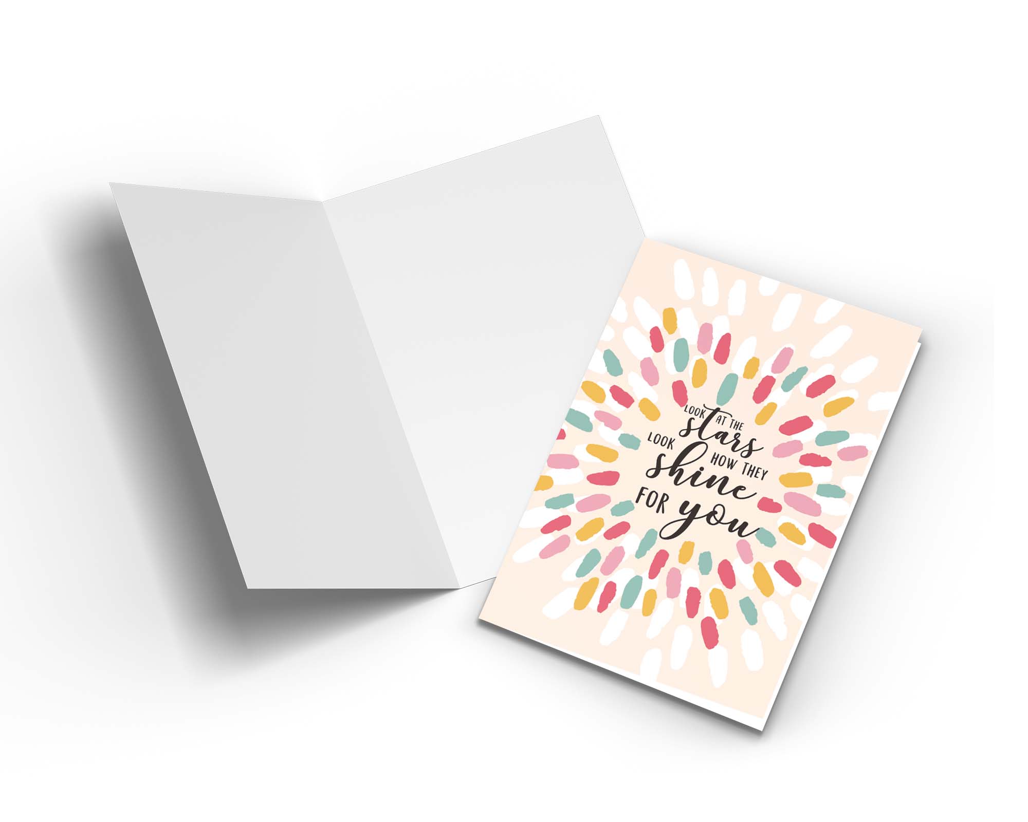 Manufacturers direct sales custom design postcard creative greeting card thank you card