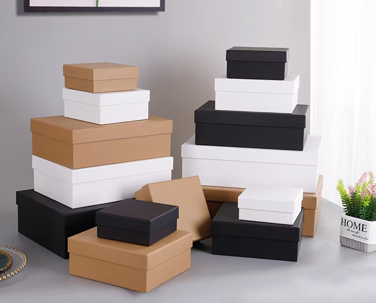 Factory direct sales shipping gift box hard cardboard gift boxes folding gift box