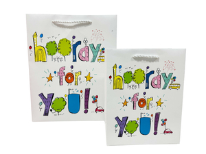 Custom White Brown Kraft Craft Bolsas De Papel Shopping Take Away Paper Bag with your own logo