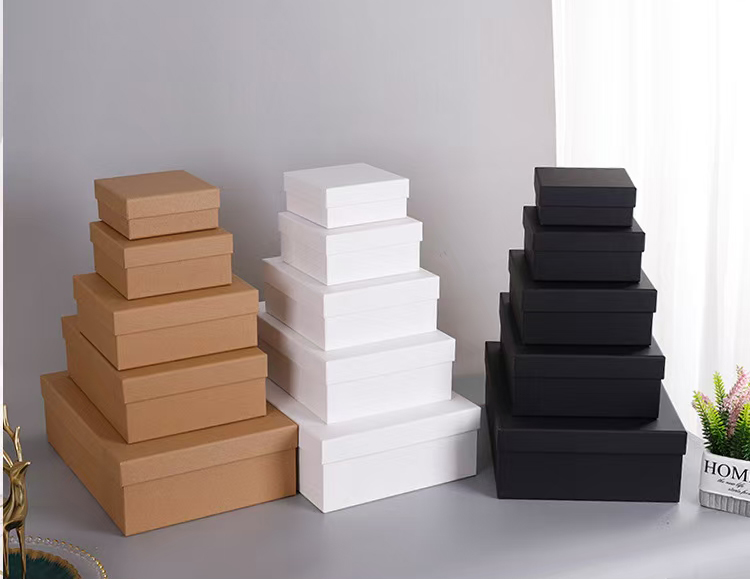 Beautiful Big Gift Pack Box Cosmetic Perfume Bottle Hard Cardboard Gift Pack Box Packaging