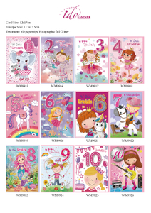 Princess Childhood Paper Gift Cards