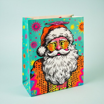 Kraft Paper Cold Foil Stamping Holiday Gift Bag 4909 Creative Gift bag - Gift Packaging