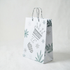 Kraft Paper Cold Foil Stamping Nordic Snowflake Paper Gift bag Premium Gift bag - Gift Packaging