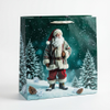 Kraft Paper Cold Foil Stamping Russian Siberian Paper Gift bag Creative Gift bag - Gift Packaging