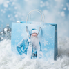 Kraft Paper Cold Foil Stamping Holiday Gift Bag 9130 Style Gift bag - Gift Packaging